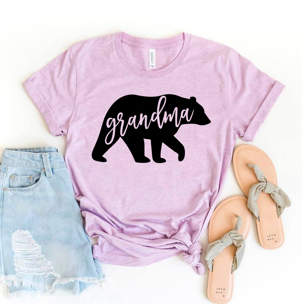 Grandma Bear T-Shirt - Women’s Fashion - Women’s Clothing - Tops & Tees - T-Shirts