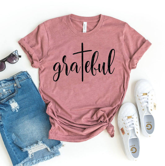 Grateful T-Shirt - Women’s Fashion - Women’s Clothing - Tops & Tees - T-Shirts