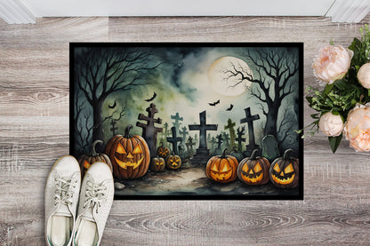 Graveyard Spooky Halloween Doormat - One Color / One Size - Home & Garden - Home Textile - Carpets & Rugs