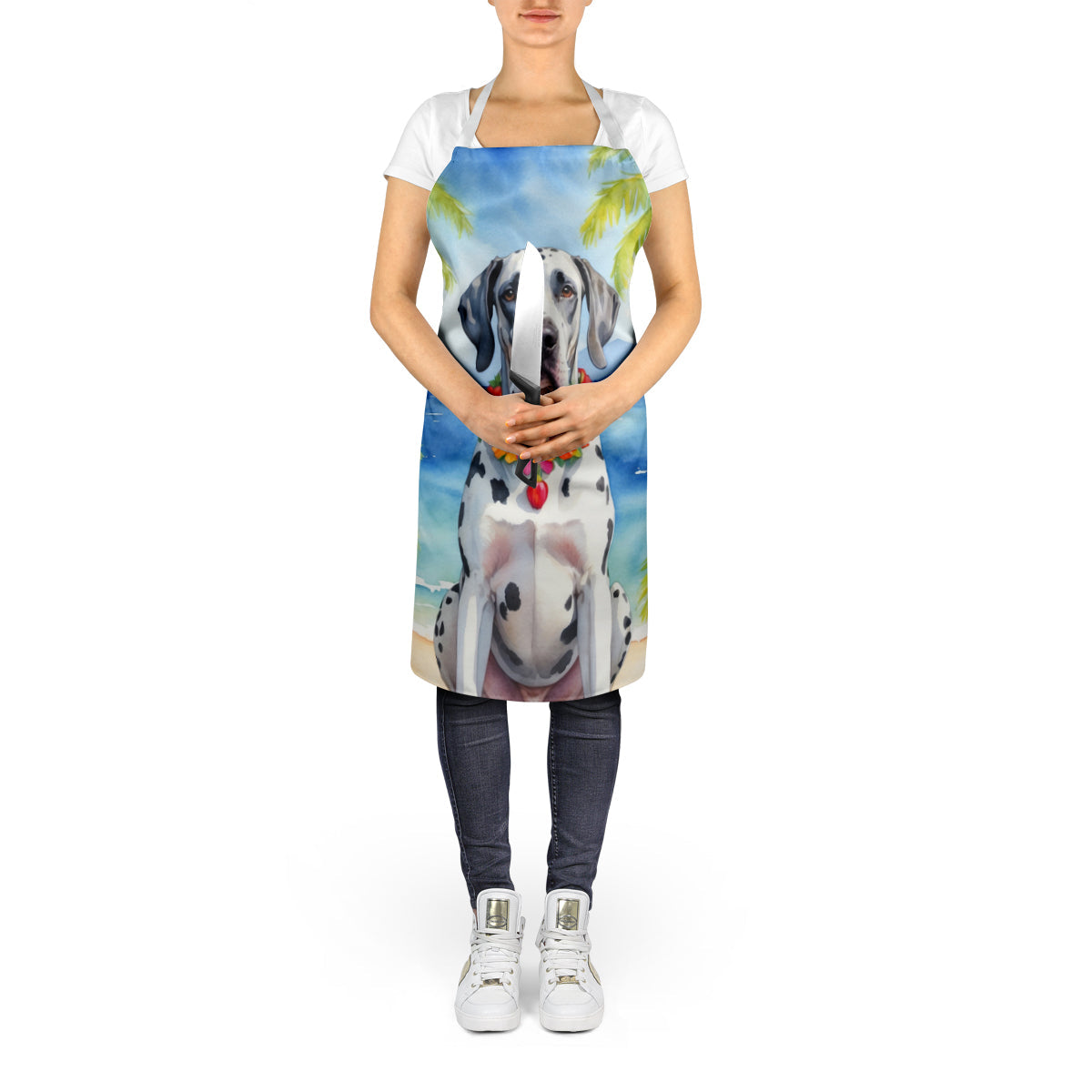 Great Dane Luau Apron - One Color / One Size - Home & Garden - Kitchen Dining & Bar - Table Decoration & Accessories