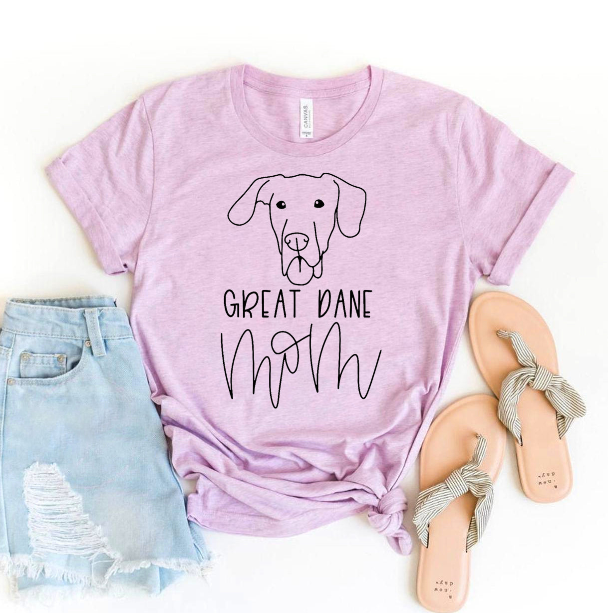 Great Dane Mom T-Shirt - Women’s Fashion - Women’s Clothing - Tops & Tees - T-Shirts