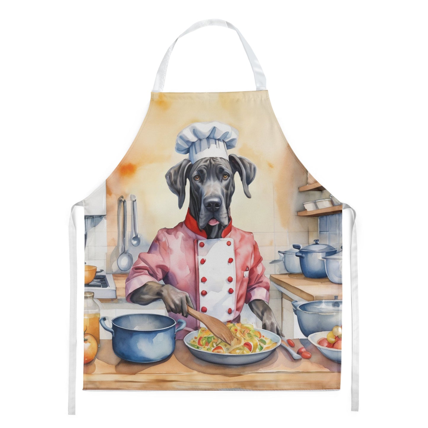 Great Dane the Chef Apron - One Color / One Size - Home & Garden - Kitchen Dining & Bar - Table Decoration & Accessories