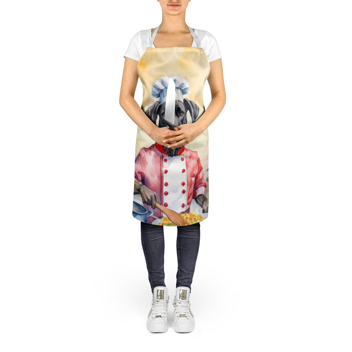 Great Dane the Chef Apron - One Color / One Size - Home & Garden - Kitchen Dining & Bar - Table Decoration & Accessories