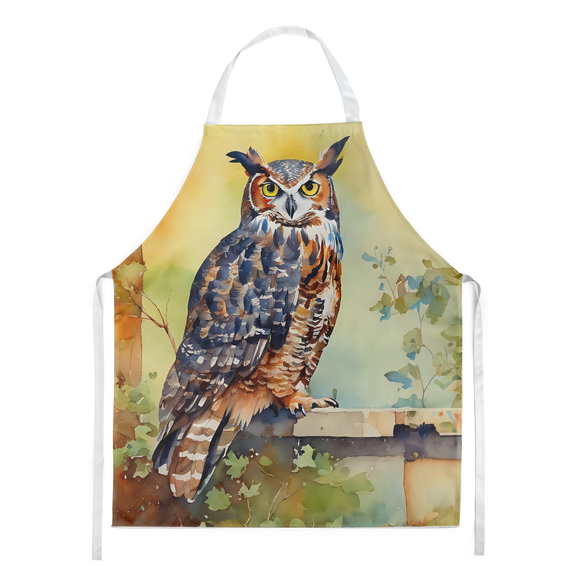 Great Horned Owl Apron - One Color / One Size - Home & Garden - Kitchen Dining & Bar - Table Decoration & Accessories