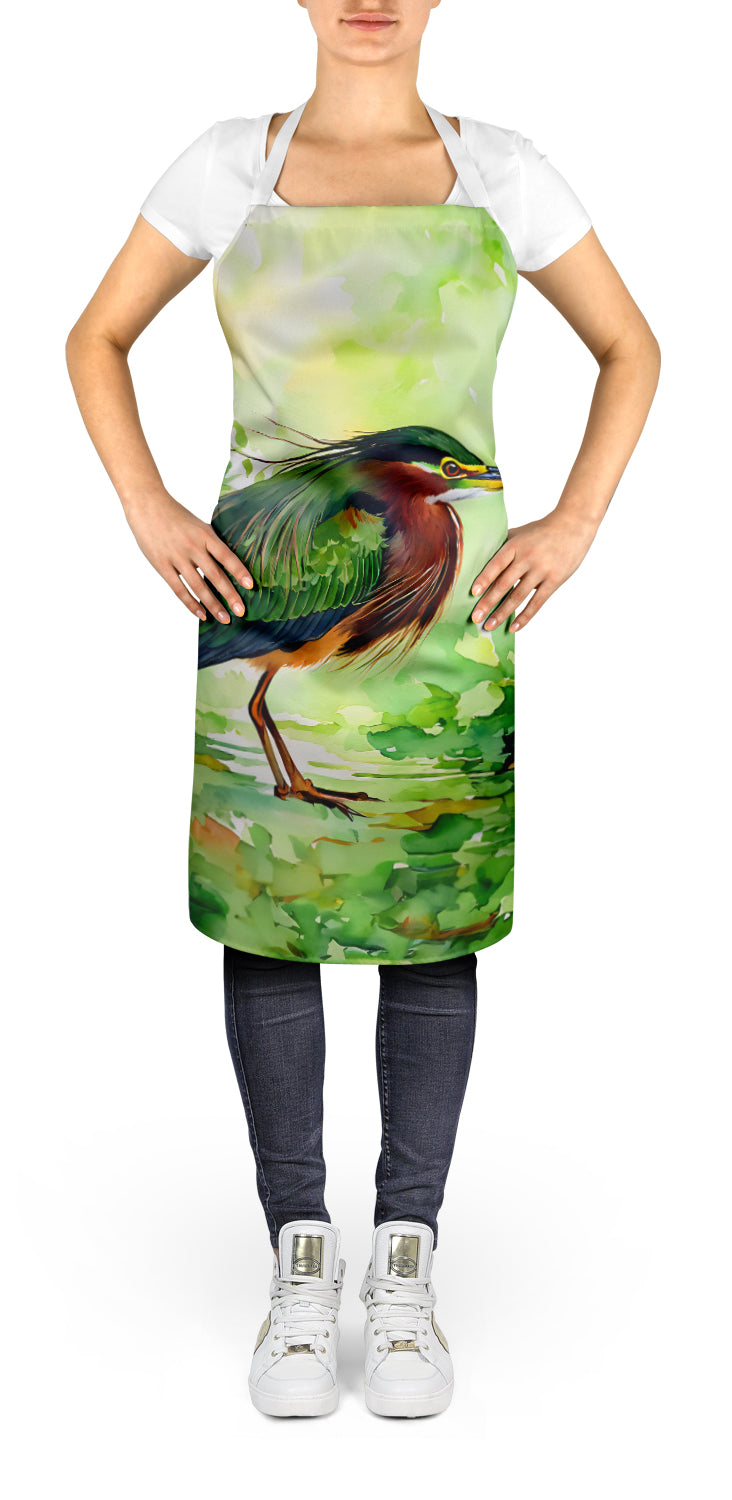Green Heron Apron - One Color / One Size - Home & Garden - Kitchen Dining & Bar - Table Decoration & Accessories