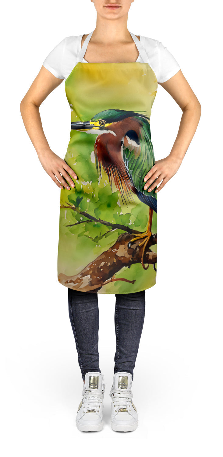 Green Heron Apron - One Color / One Size - Home & Garden - Kitchen Dining & Bar - Table Decoration & Accessories