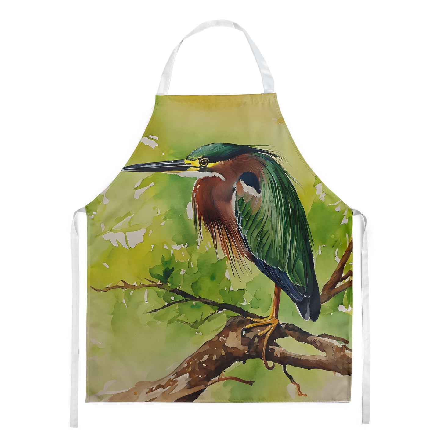 Green Heron Apron - One Color / One Size - Home & Garden - Kitchen Dining & Bar - Table Decoration & Accessories