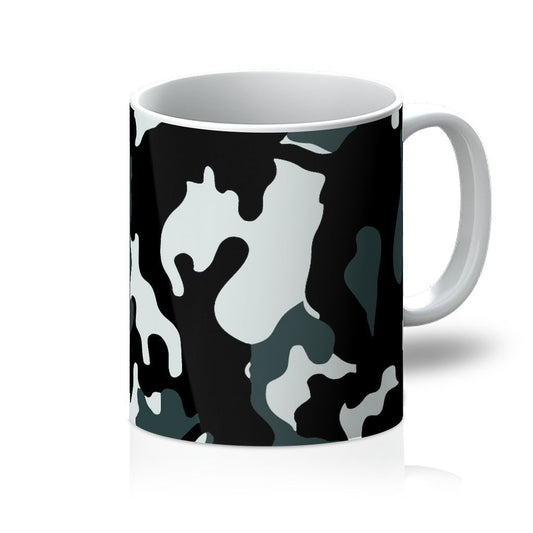 Grey Camo Mug - One Color / One Size - Home & Garden - Kitchen Dining & Bar - Dinnerware
