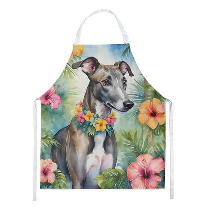 Greyhound Luau Apron - One Color / One Size - Home & Garden - Kitchen Dining & Bar - Table Decoration & Accessories