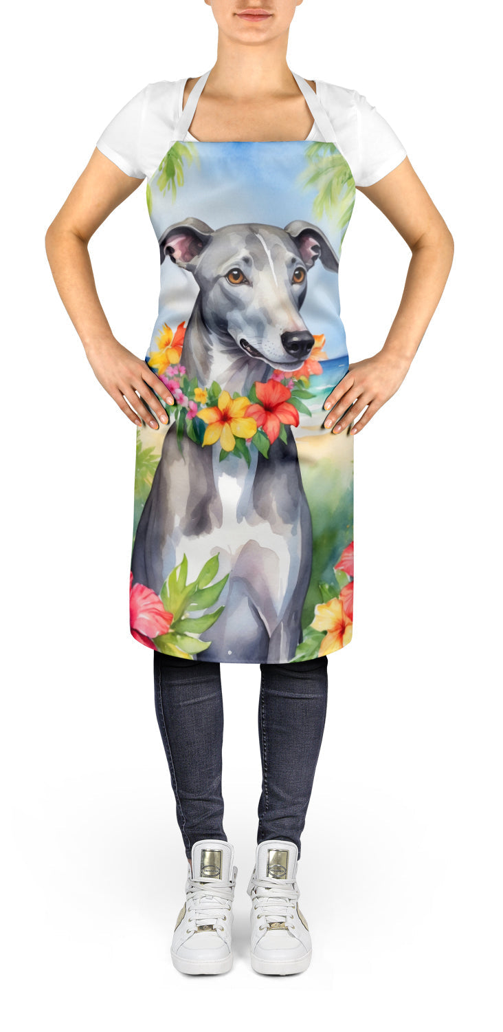 Greyhound Luau Apron - One Color / One Size - Home & Garden - Kitchen Dining & Bar - Table Decoration & Accessories