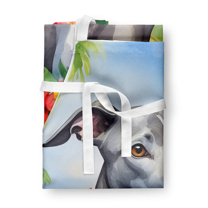 Greyhound Luau Apron - One Color / One Size - Home & Garden - Kitchen Dining & Bar - Table Decoration & Accessories