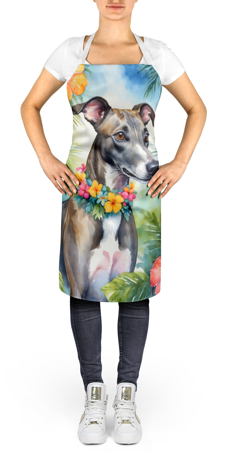 Greyhound Luau Apron - One Color / One Size - Home & Garden - Kitchen Dining & Bar - Table Decoration & Accessories