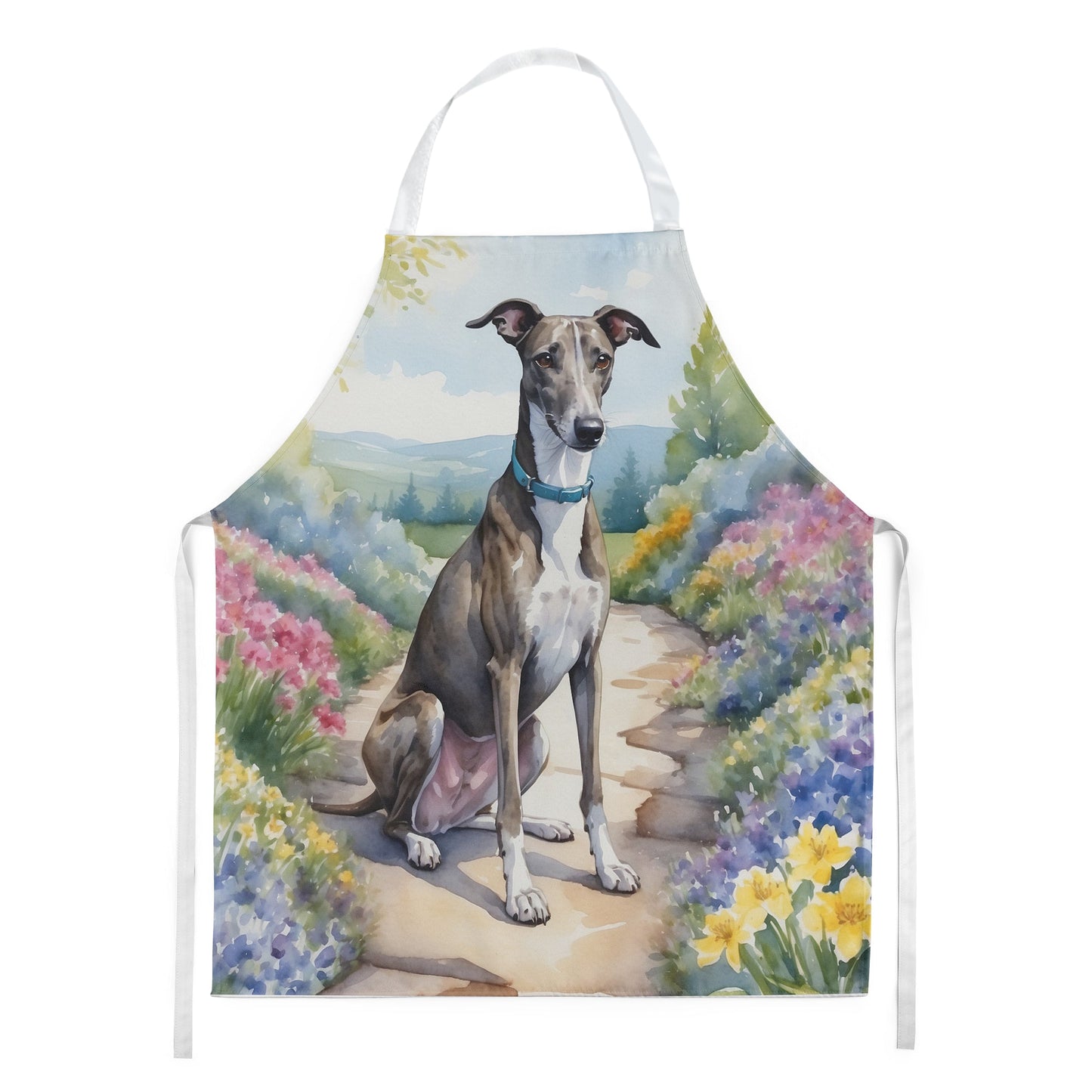 Greyhound Spring Path Apron - One Color / One Size - Home & Garden - Kitchen Dining & Bar - Table Decoration &