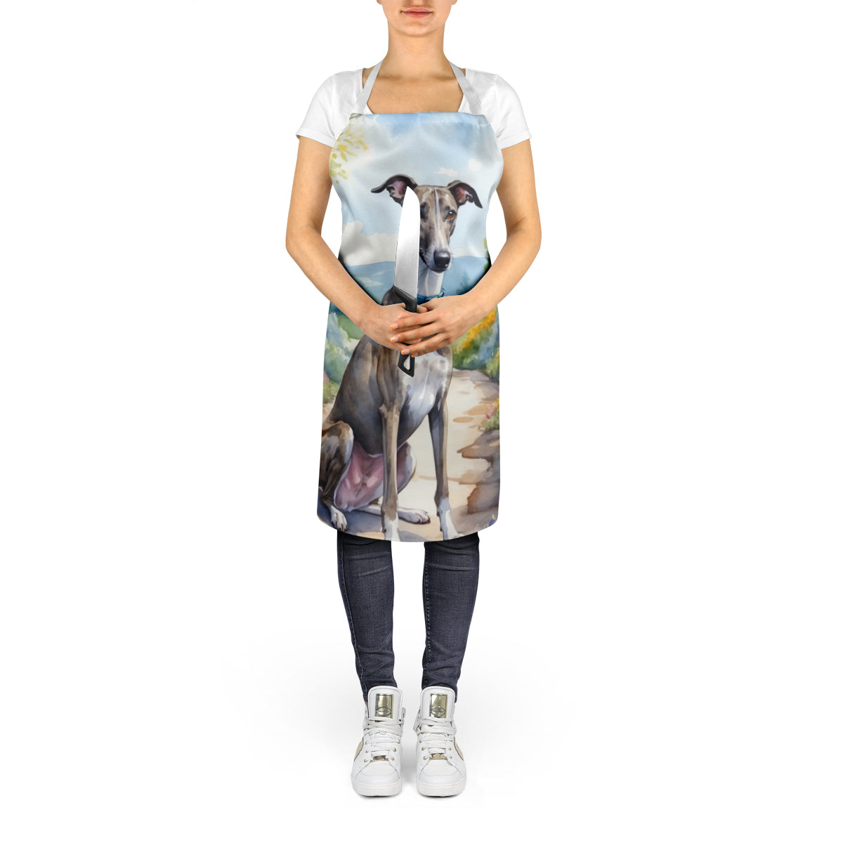 Greyhound Spring Path Apron - One Color / One Size - Home & Garden - Kitchen Dining & Bar - Table Decoration &