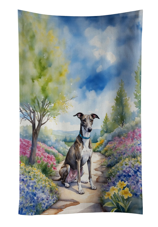 Greyhound Spring Path Kitchen Towel - One Color / One Size - Home & Garden - Home Textile - Towels
