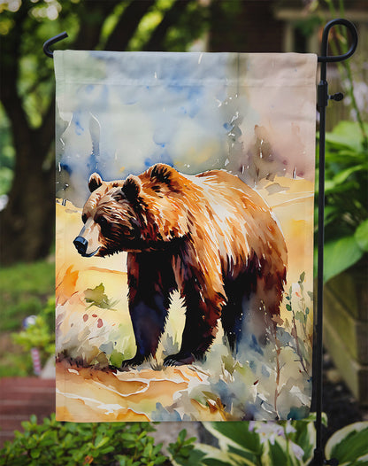 Grizzly Bear Garden Flag - One Color / One Size - Home & Garden - Home Decor - Flags Banners & Accessories