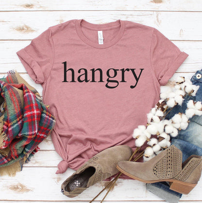 Hangry T-Shirt - Women’s Fashion - Women’s Clothing - Tops & Tees - T-Shirts