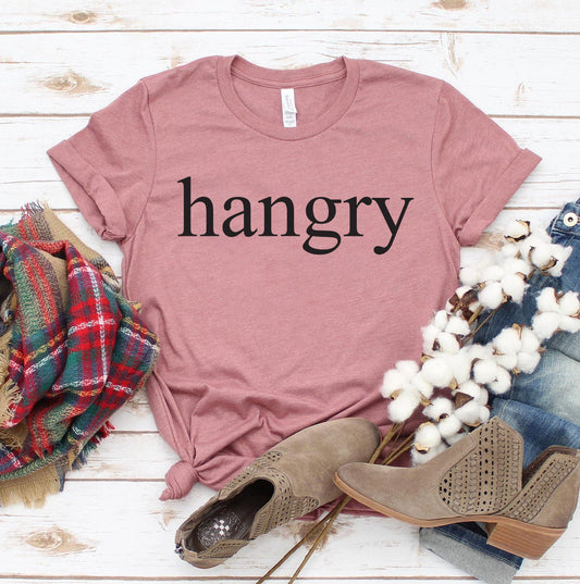 Hangry T-Shirt - Women’s Fashion - Women’s Clothing - Tops & Tees - T-Shirts
