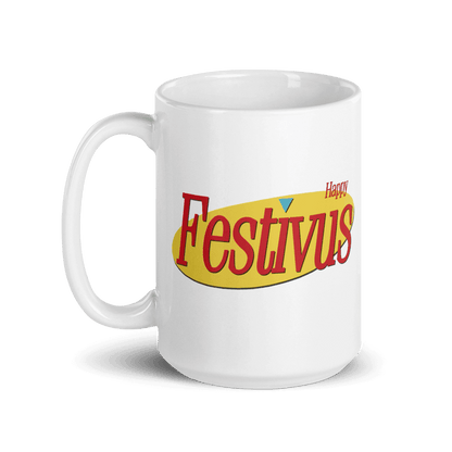 Happy Festivus for the Rest of Us Seinfeld Mug - 15oz (444mL) - Home & Garden - Kitchen Dining & Bar - Drinkware
