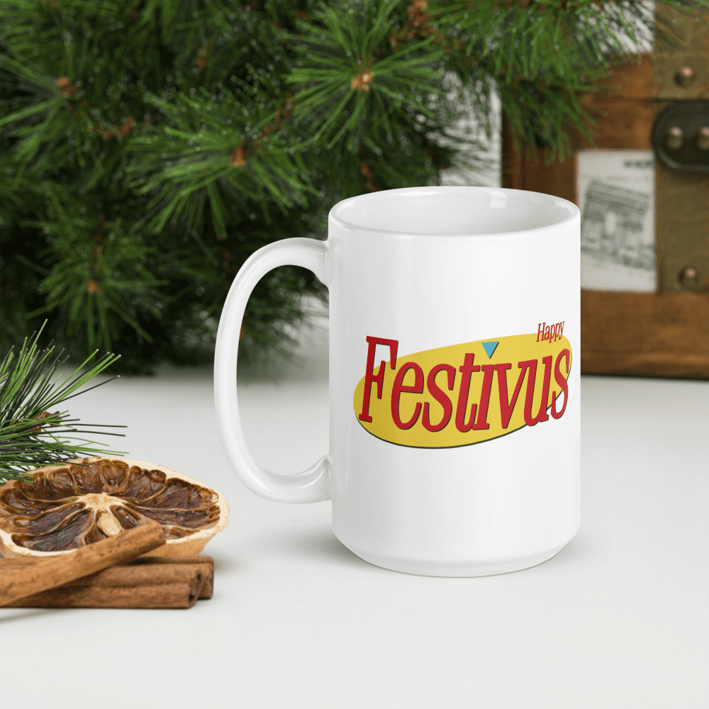 Happy Festivus for the Rest of Us Seinfeld Mug - Home & Garden - Kitchen Dining & Bar - Drinkware