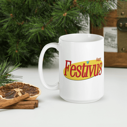 Happy Festivus for the Rest of Us Seinfeld Mug - Home & Garden - Kitchen Dining & Bar - Drinkware