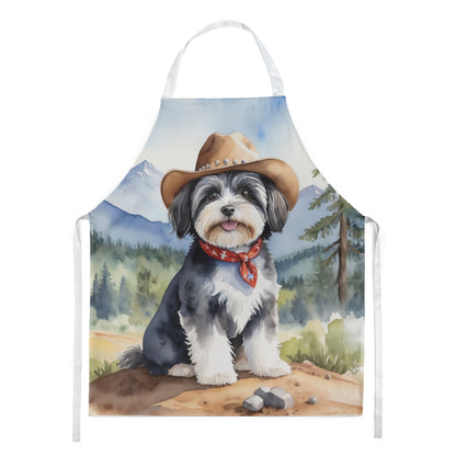 Havanese Cowboy Welcome Apron - One Color / One Size - Home & Garden - Kitchen Dining & Bar - Table Decoration &