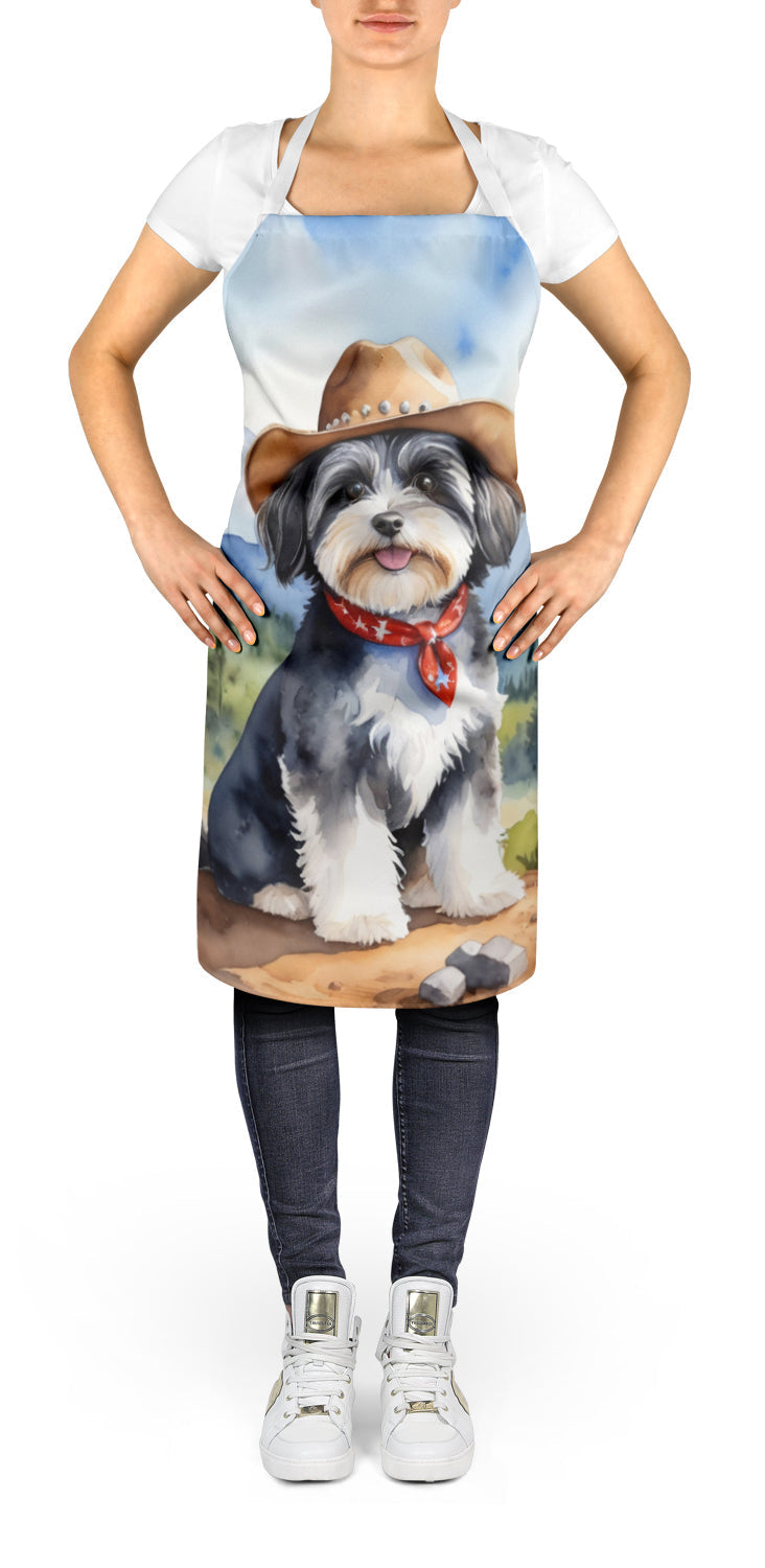 Havanese Cowboy Welcome Apron - One Color / One Size - Home & Garden - Kitchen Dining & Bar - Table Decoration &