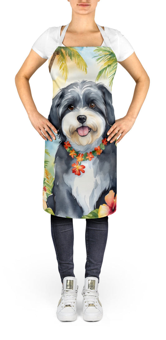 Havanese Luau Apron - One Color / One Size - Home & Garden - Kitchen Dining & Bar - Table Decoration & Accessories