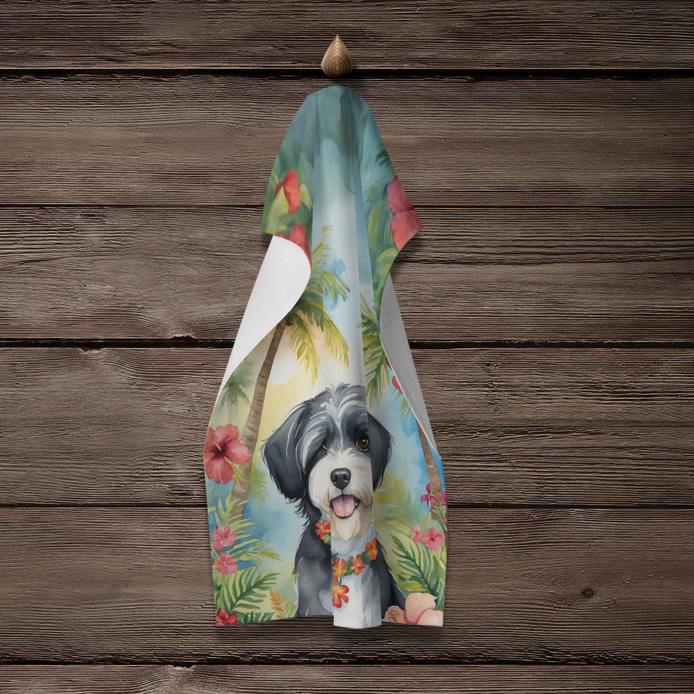 Havanese Luau Kitchen Towel - One Color / One Size - Home & Garden - Home Textile - Towels