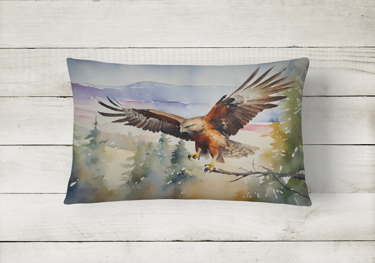 Hawk Throw Pillow - One Color / One Size - Home & Garden - Home Textile - Pillows