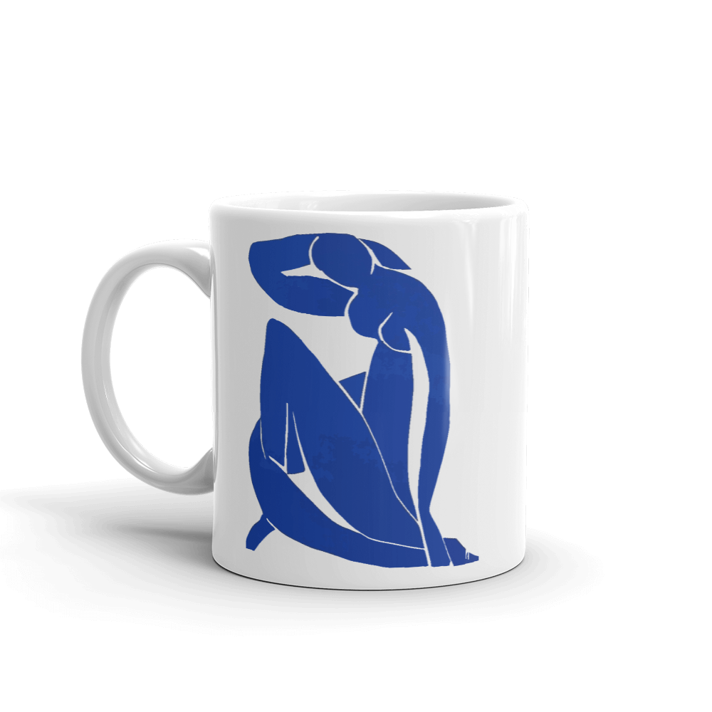 Henri Matisse Blue Nude 1952 Artwork Mug - 11oz (325mL) - Home & Garden - Kitchen Dining & Bar - Coffeeware