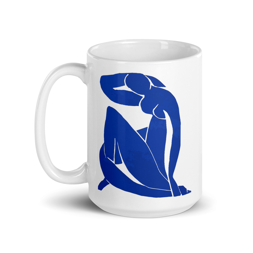 Henri Matisse Blue Nude 1952 Artwork Mug - 15oz (444mL) - Home & Garden - Kitchen Dining & Bar - Coffeeware