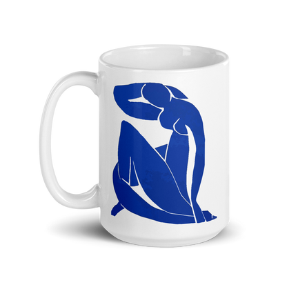 Henri Matisse Blue Nude 1952 Artwork Mug - 15oz (444mL) - Home & Garden - Kitchen Dining & Bar - Coffeeware