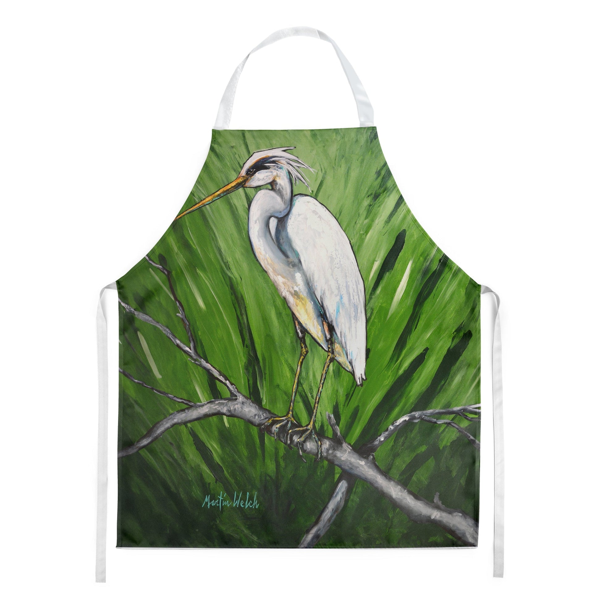Heron on a Limb Apron - One Color / One Size - Home & Garden - Kitchen Dining & Bar - Table Decoration & Accessories