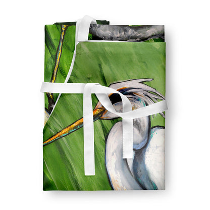 Heron on a Limb Apron - One Color / One Size - Home & Garden - Kitchen Dining & Bar - Table Decoration & Accessories