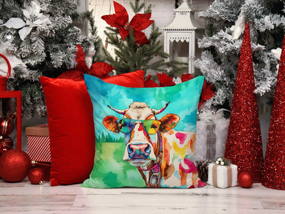 Hippie Animal Cow Throw Pillow - One Color / One Size - Home & Garden - Home Textile - Pillows