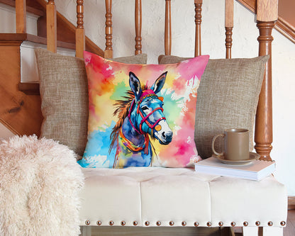 Hippie Animal Donkey Throw Pillow - One Color / One Size - Home & Garden - Home Textile - Pillows