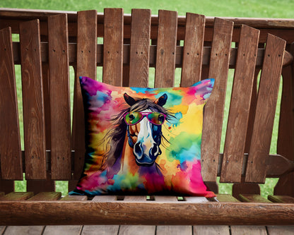 Hippie Animal Horse Throw Pillow - One Color / One Size - Home & Garden - Home Textile - Pillows