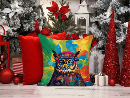 Hippie Animal Owl Throw Pillow - One Color / One Size - Home & Garden - Home Textile - Pillows