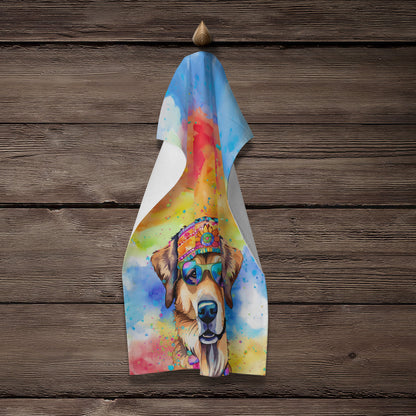 Hippie Dawg Kitchen Towel - One Color / One Size - Home & Garden - Home Textile - Towels