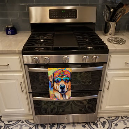Hippie Dawg Kitchen Towel - One Color / One Size - Home & Garden - Home Textile - Towels