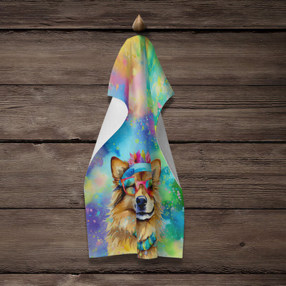 Hippie Dawg Kitchen Towel - One Color / One Size - Home & Garden - Home Textile - Towels