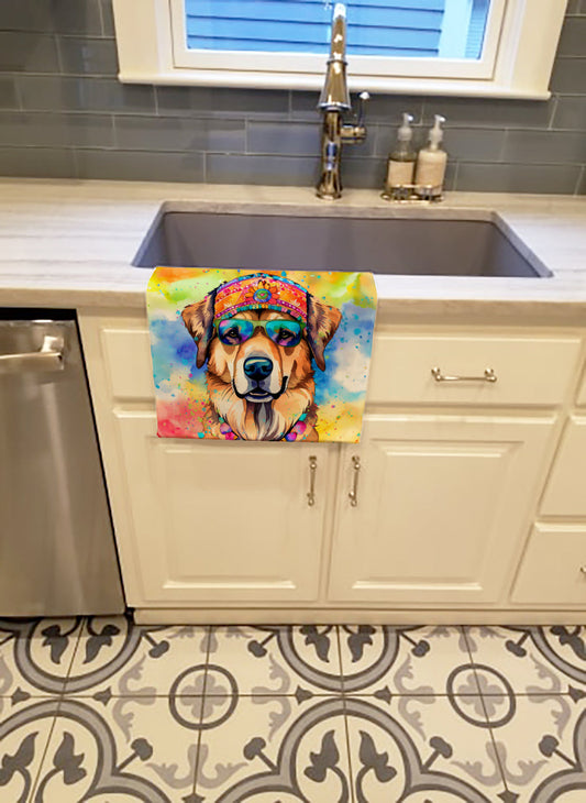 Hippie Dawg Kitchen Towel - One Color / One Size - Home & Garden - Home Textile - Towels