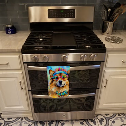 Hippie Dawg Kitchen Towel - One Color / One Size - Home & Garden - Home Textile - Towels