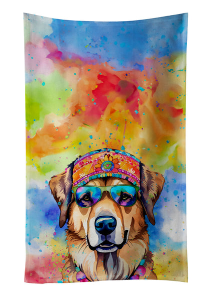 Hippie Dawg Kitchen Towel - One Color / One Size - Home & Garden - Home Textile - Towels