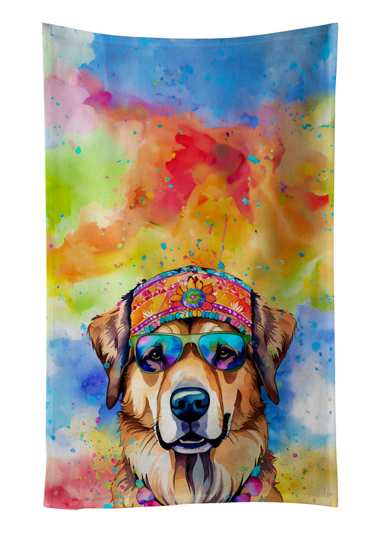 Hippie Dawg Kitchen Towel - One Color / One Size - Home & Garden - Home Textile - Towels