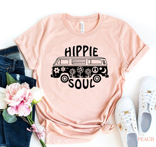 Hippie Soul T-Shirt - Women’s Fashion - Women’s Clothing - Tops & Tees - T-Shirts