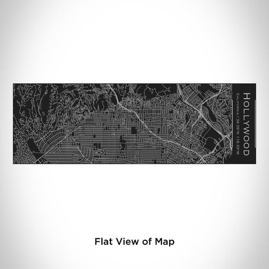 Hollywood - California Map Insulated Cup in Matte Black - Drinkware