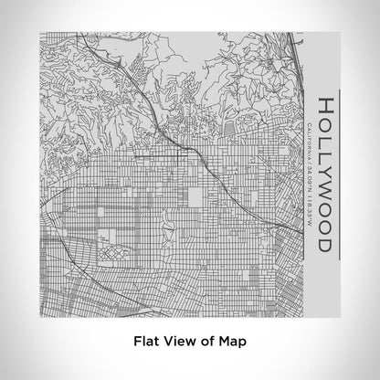 Hollywood - California Map Tumbler - Drinkware