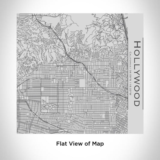 Hollywood - California Map Tumbler - Drinkware